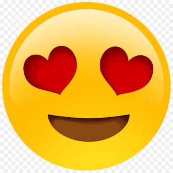 Face with Tears of Joy emoji Heart Love Smile - kiss 