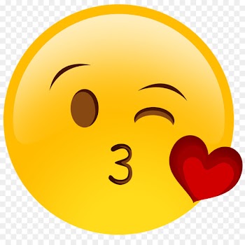 Face with Tears of Joy emoji Kiss Wink Smiley - faces 