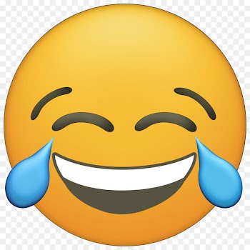 Face with Tears of Joy emoji Laughter Crying Smile - hand emoji 