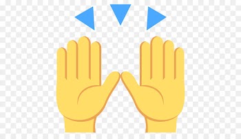 Face with Tears of Joy emoji Meaning Smiley - raise hands 