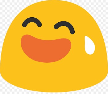 Face with Tears of Joy emoji Smiley Clip art - Sweating Emoji Cliparts 
