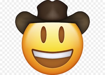 Face with Tears of Joy emoji T-shirt iPhone Clip art - cowboy 