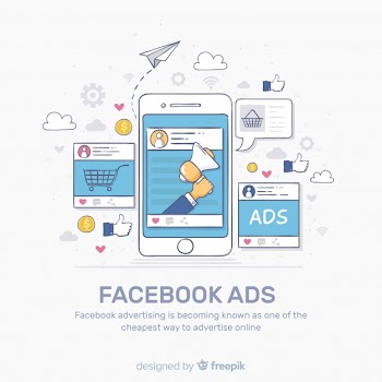 Facebook ads background