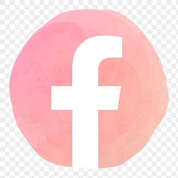 Facebook app icon png with a watercolor… | Free stock illustration | High Resolution graphic