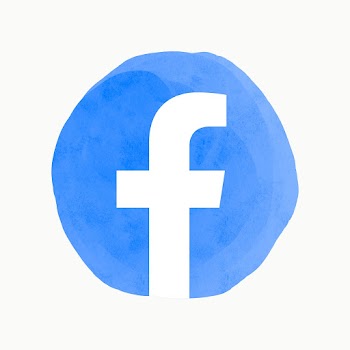 Facebook app icon psd with a watercolor… | Free stock illustration | High Resolution graphic