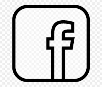 Facebook F Icon, Facebook, F, Like Us Png And Vector - Facebook Logo Black And White Png