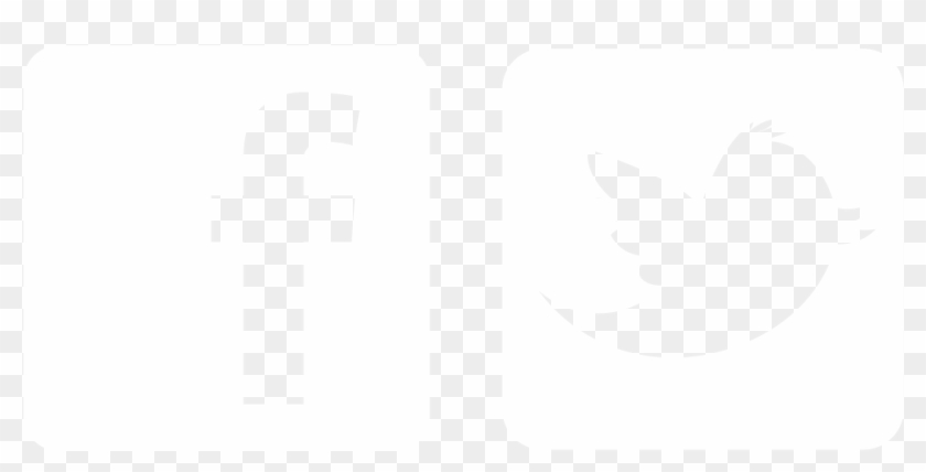 Facebook, Fb, Network, Social, White Icon - Facebook And Twitter Logo White