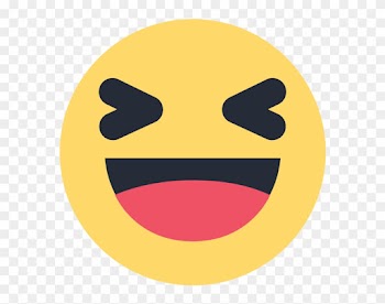 Facebook Haha Emoji Emoticon Vector Logo Free Download - Facebook Laugh Emoji Png