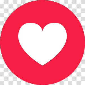 Facebook Heart Icon Png #150991 - Free Icons Library