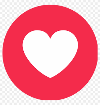 Facebook Heart - Transparent Facebook Heart Icon, HD Png Download ...