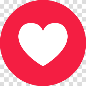 Facebook Heart | | Vector Images Icon Sign And Symbols