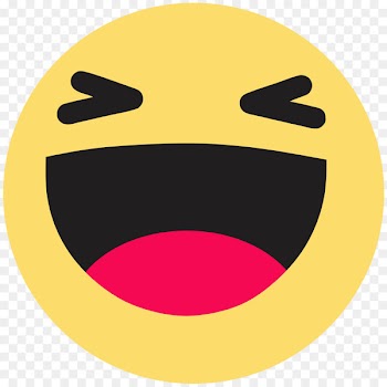 Facebook like button Emoji Emoticon - haha 