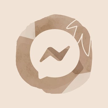 Facebook Messenger app icon vector with a… | Free stock illustration | High Resolution graphic