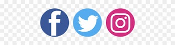Facebook Twitter Instagram Icons Download - Instagram Facebook Twitter Logo Png