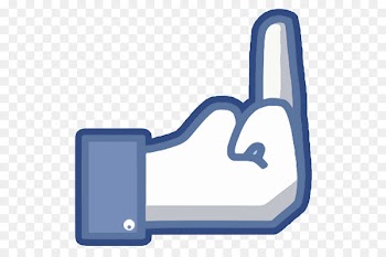Facebook YouTube Middle finger Hashtag Flickr - facebook 