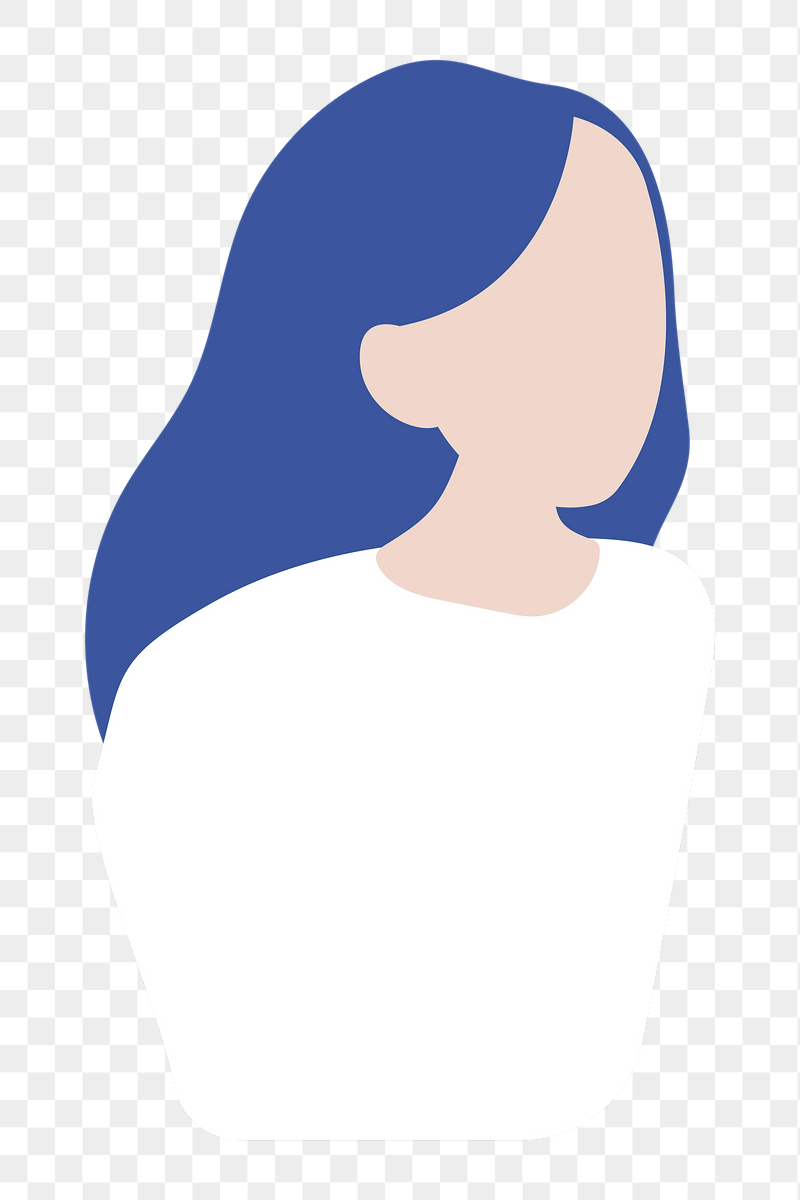 Faceless woman  png sticker, | Free PNG Illustration - rawpixel