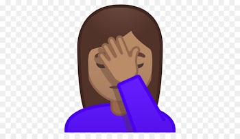 Facepalm Emoji Emoticon Slapping - Emoji 