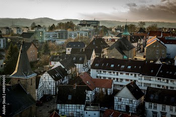 Fachwerkhäuser in der Altstadt Hattingen Blankenstein