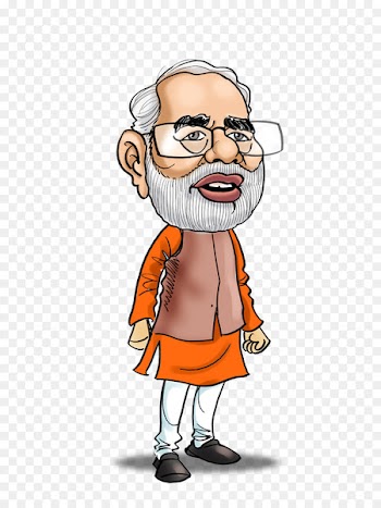 Facial hair Man Cartoon Finger - modi 