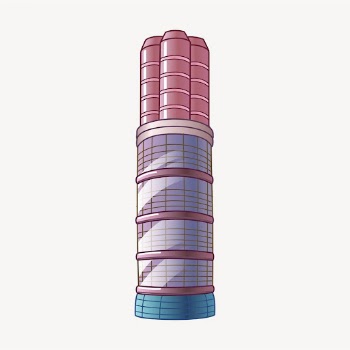 Factory building clipart, cartoon architecture | Free Vector - rawpixel