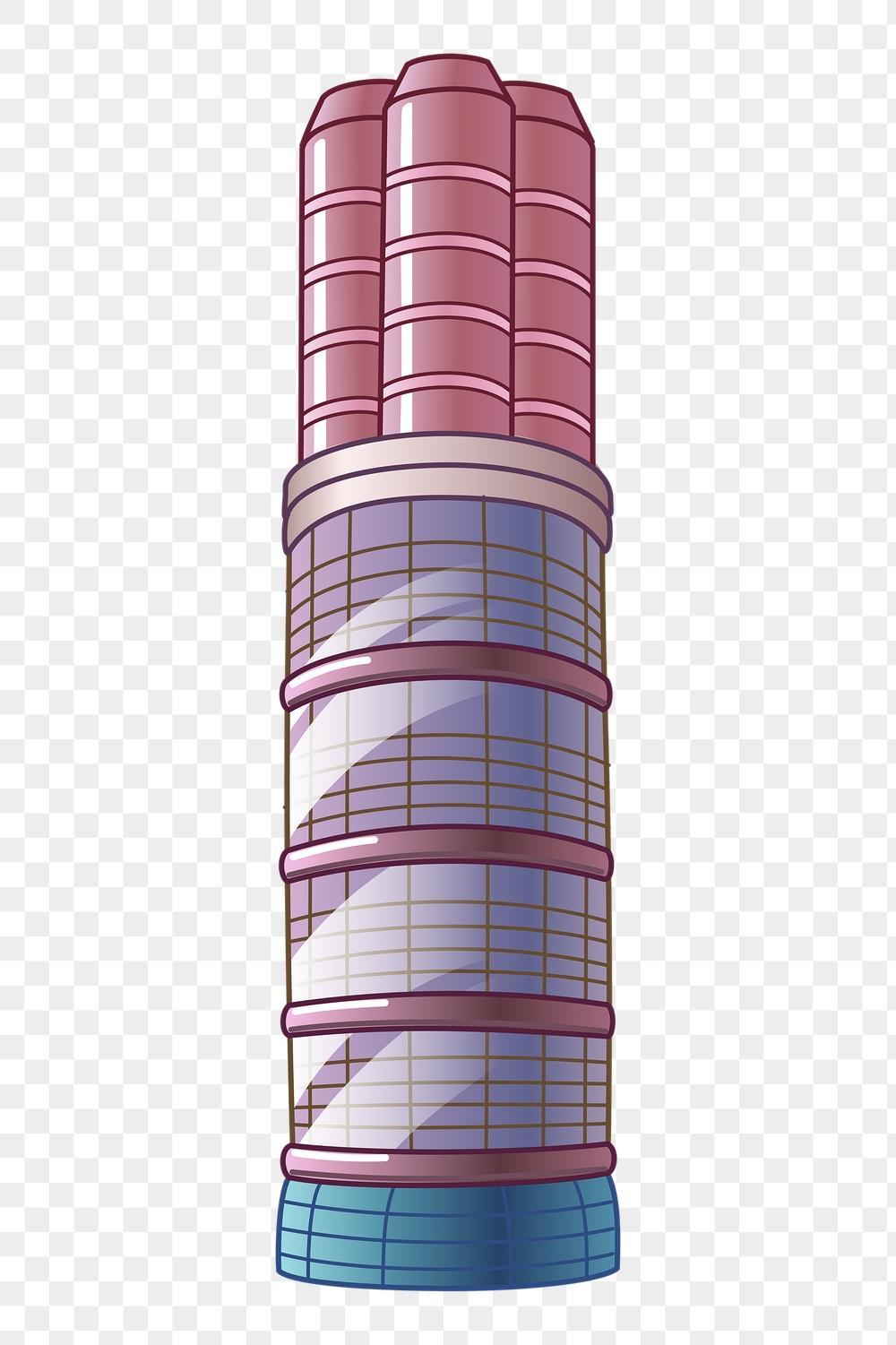 Factory building png sticker, cartoon | Free PNG - rawpixel