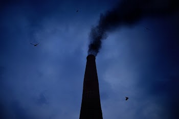 Factory Chimney Smoke. Original public | Free Photo - rawpixel