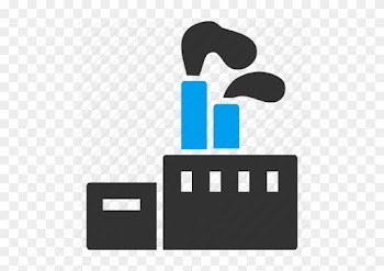 Factory, Green, Industrial, Industry, Leaf, Nature, - Factory Production Icon