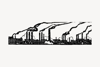 Factory hand drawn clipart, industry | Free Vector - rawpixel