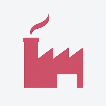 Factory icon isolated on background | Free stock vector - 457706