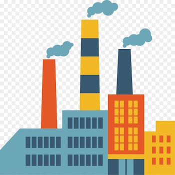 Factory Icon - Vector creative icon design factory chimney 