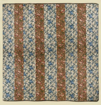 Factory-printed Chintz Strippie Quilt | Free Photo - rawpixel