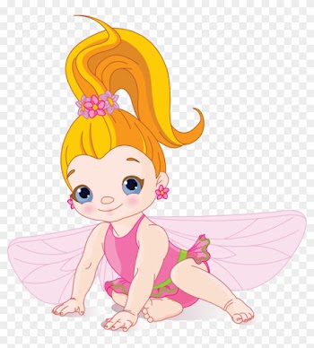 Fadas &amp; Gnomos - Cute Baby In Clip Art