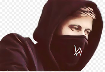 Faded, Music, Mask, Face, Maroon PNG