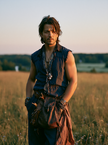 Fae King in a Summer Meadow