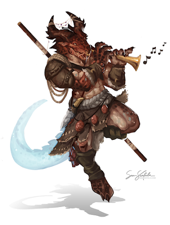 Faeraxx - Dragonborn Bard (DnD) - Finished Works - Forums - Cubebrush