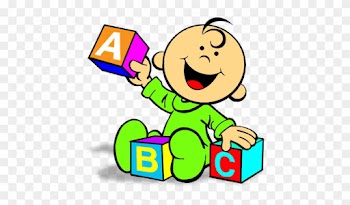 Faheem - Baby Playing Cartoon Png