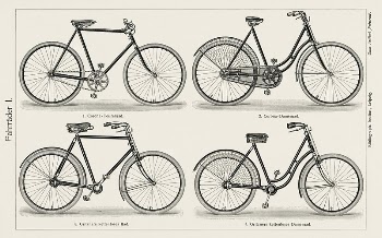 Fahrrader 1 (1894) from the German | Free Photo Illustration - rawpixel