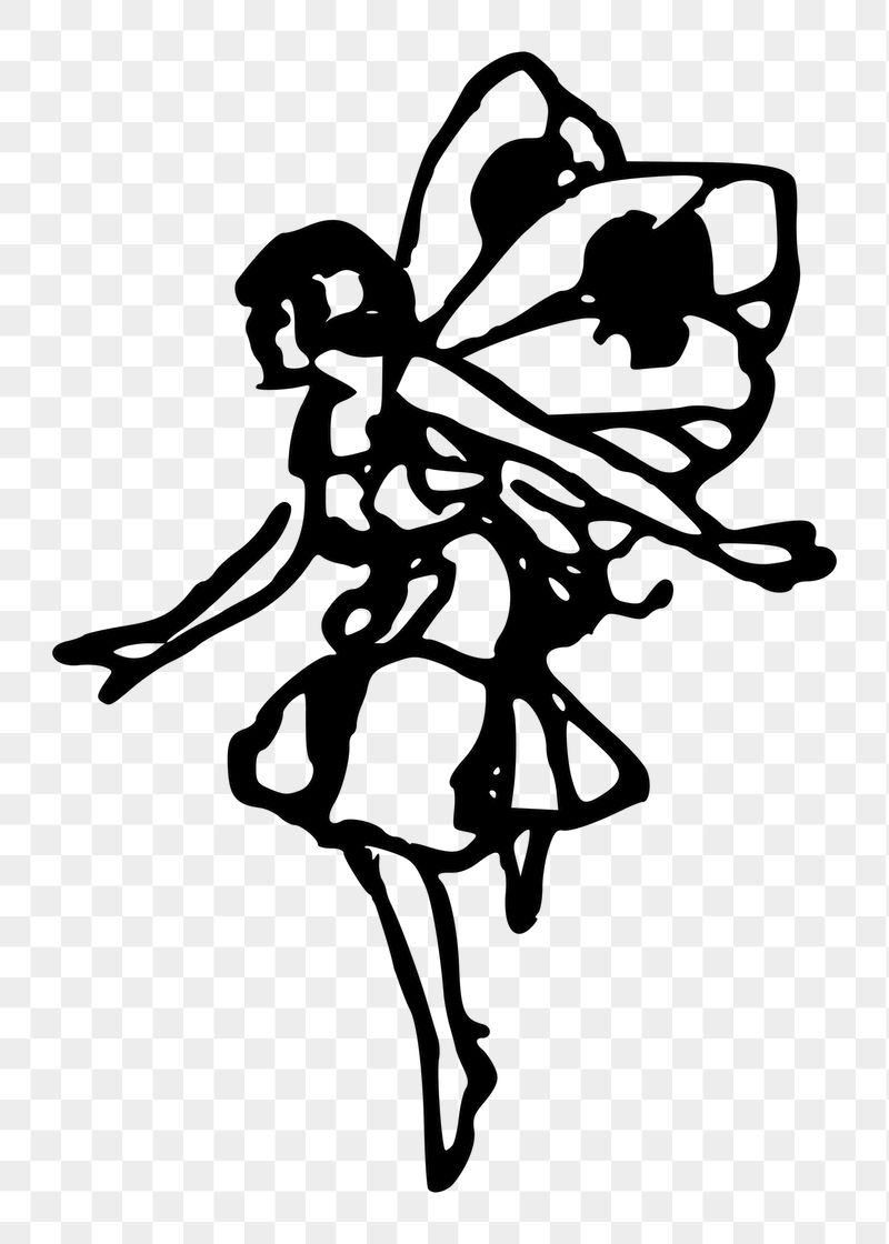 Fairy angel png sticker illustration, | Free PNG - rawpixel