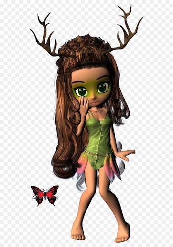 Fairy Illustration Reindeer Cartoon Elf - fairy 