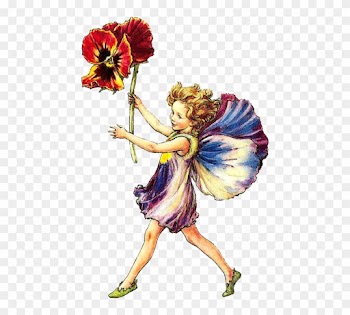 Fairy Png Clipart - Flower Fairy Alphabet A By Cicely Mary Barker