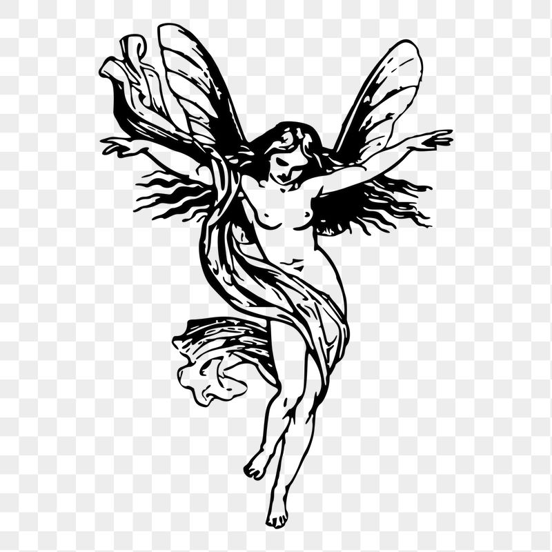 Fairy png sticker illustration, transparent | Free PNG - rawpixel