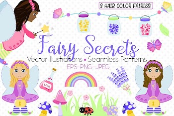 Fairy Secrets - Graphics and Patterns