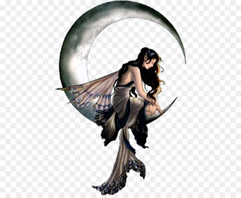 Fairy Sticker Elf Artist - Moon Goddess 