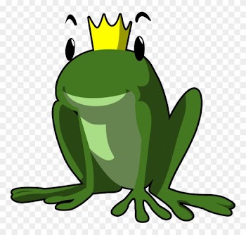 Fairy Tail Clipart Fairytale Wedding - Frog Prince Clipart