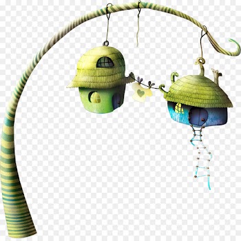 Fairy tale Illustration - Fairy Tales Tree House 