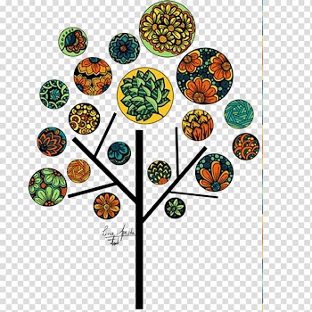 Fairy tale Illustration, Fairy tree color illustration transparent background PNG clipart