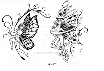 fairy tattoo by krio0ut on DeviantArt