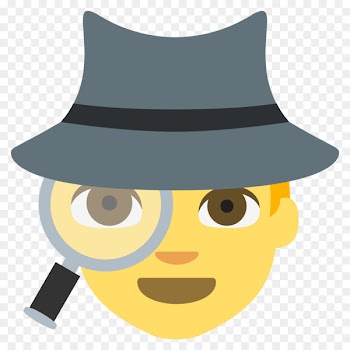 Fake news Information Smiley Emoji - sherlock 