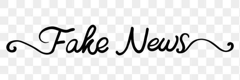 Fake news png, minimal black | Free PNG - rawpixel