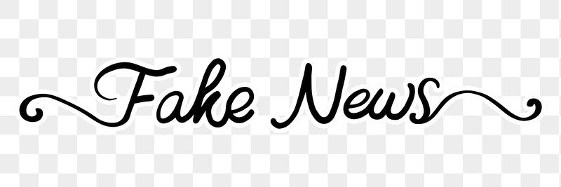 Fake news png, minimal black | Free PNG - rawpixel